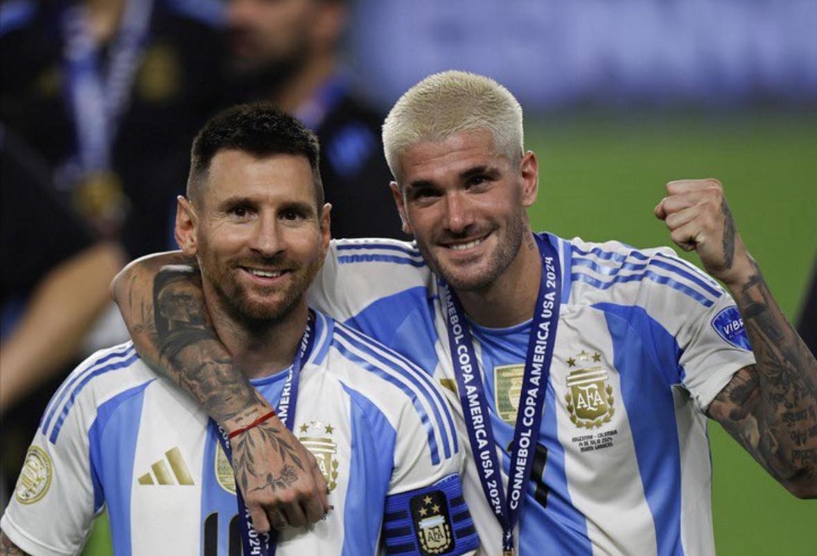 De Paul – Người 'xách nước bổ cam' cho Messi và cuộc tái ngộ tại Inter Miami